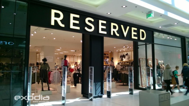 Reserved is a Polish fashion store brand