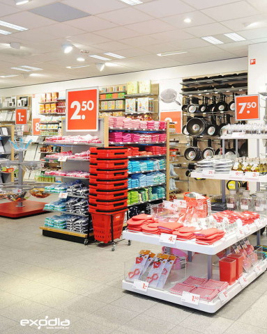 The Dutch Hema store chain is present in different European countries.