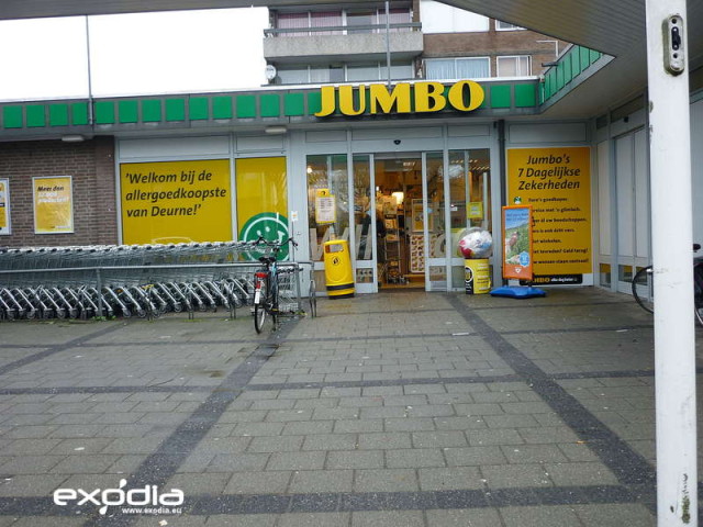Jumbo is a very popular supermarket in the Netherlands.