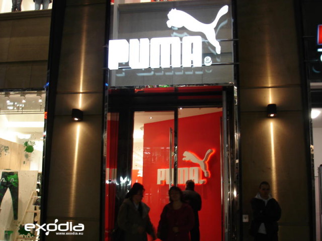 Sklep odzieżowy Puma w Niemczech