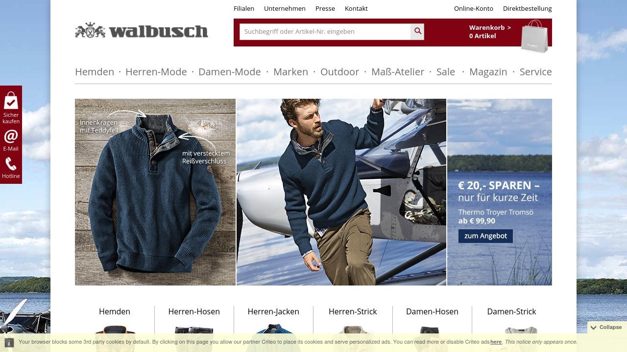Walbusch niemiecki sklep odzieżowy online