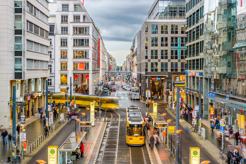 Ulice zakupowe w Berlinie
