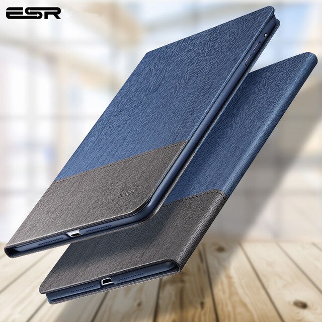 ESR etui do iPada Mini 5 2019 mini 4 3 2 1 przypadku Oxford tkaniny z powrotem Trifold stojak Auto uśpienia/budzenia up inteligentny pokrywa dla iPad Mini 5