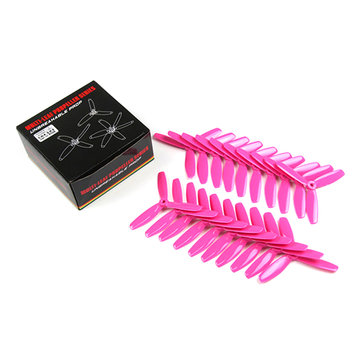 10 Pairs Kingkong / LDARC 5x4.5x3 5045 5 Inch 3-Blade Propeller CW CCW for RC FPV Racing Drone RC Parts from Toys Hobbies and Robot on banggood.com