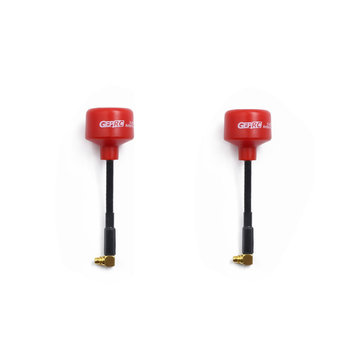 2pcs GEPRC Momoda 5.8GHz 2.0Dbi RHCP FPV Antenna Red MMCX90/SMA/RP-SMA/UFL/MMCX for FPV Racing RC Drone RC Parts from Toys Hobbies and Robot on banggood.com