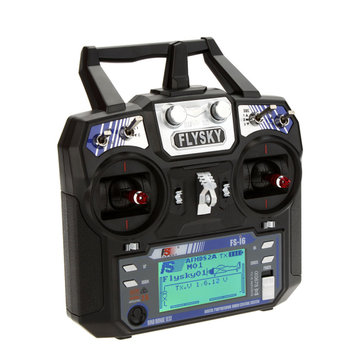 FlySky FS-i6 i6 2.4G 6CH AFHDS RC Radio Transmitter Without Receiver for FPV RC Drone RC Parts from Toys Hobbies and Robot on banggood.com