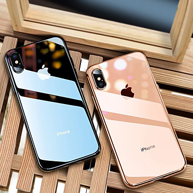 przezroczyste etui do apple iphone 11/11 pro / 11 pro max clourful margin etui na telefon etui ochronne poszycie / ultra-cienka / półprzezroczysta tylna pokrywa jednolity kolor miękki tpu